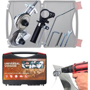 Electric Drill Shears Attachment Cutter Nibbler, Sheet Metal Cutter Drill